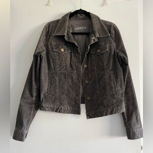 Gap 1969 Women’s Corduroy Jacket - Charcoal Gray - Medium